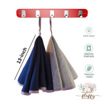 Turkish Cotton Hand Towels 1 Navy Blue, 1 Gray