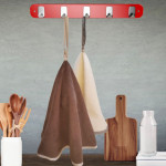 Turkish Cotton Hand Towels 2 Piece - 1 Brown, 1 Cream