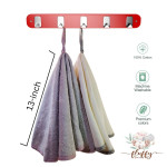 Turkish Cotton Hand Towels 1 Gray, 1 Cream